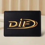 DiF Logo One Color TPU Patches No Minimum