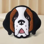 Saint Bernard Dog Chenille Custom Patches